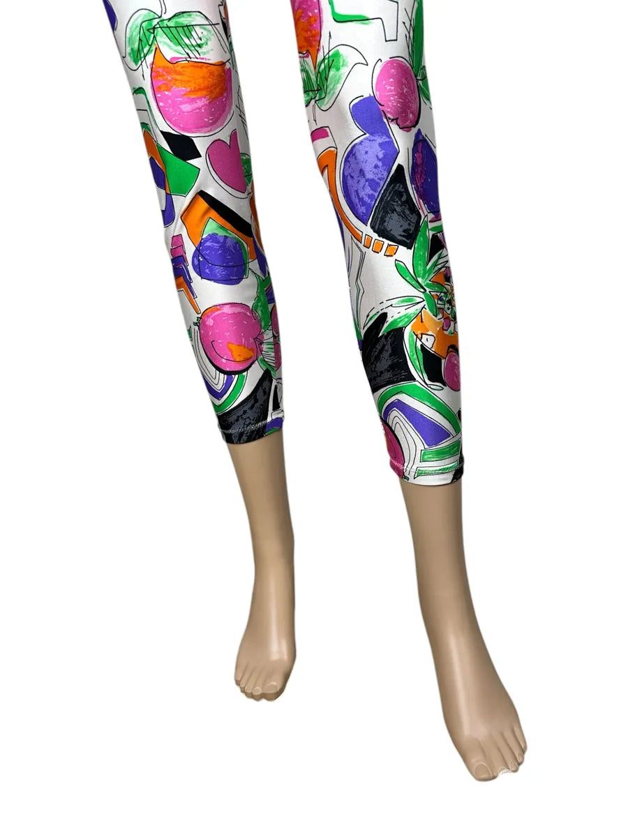 Leggings vintage da donna anni '90