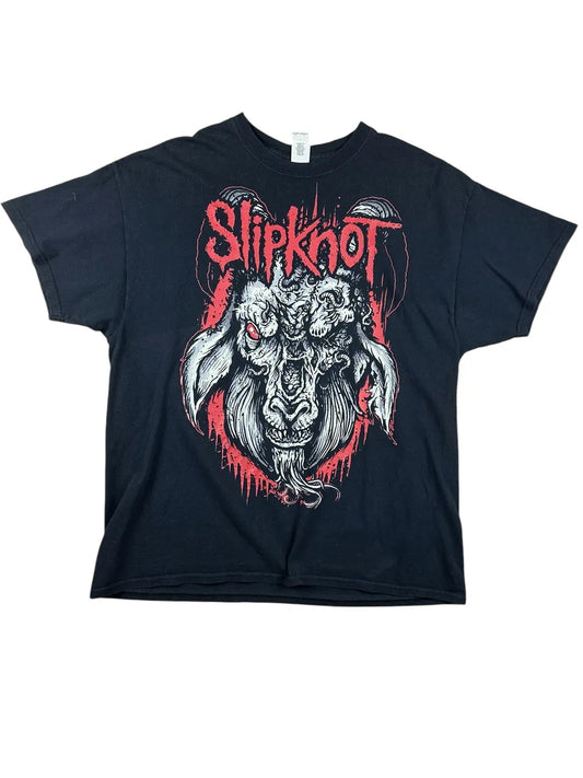 T-shirt Vintage Slipknot con Doppia Grafica