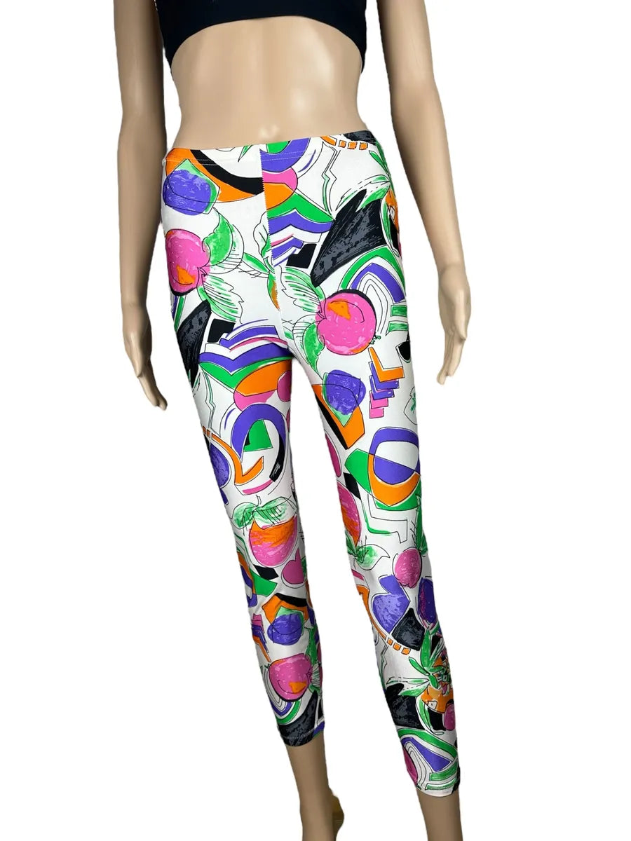 Leggings vintage da donna anni '90