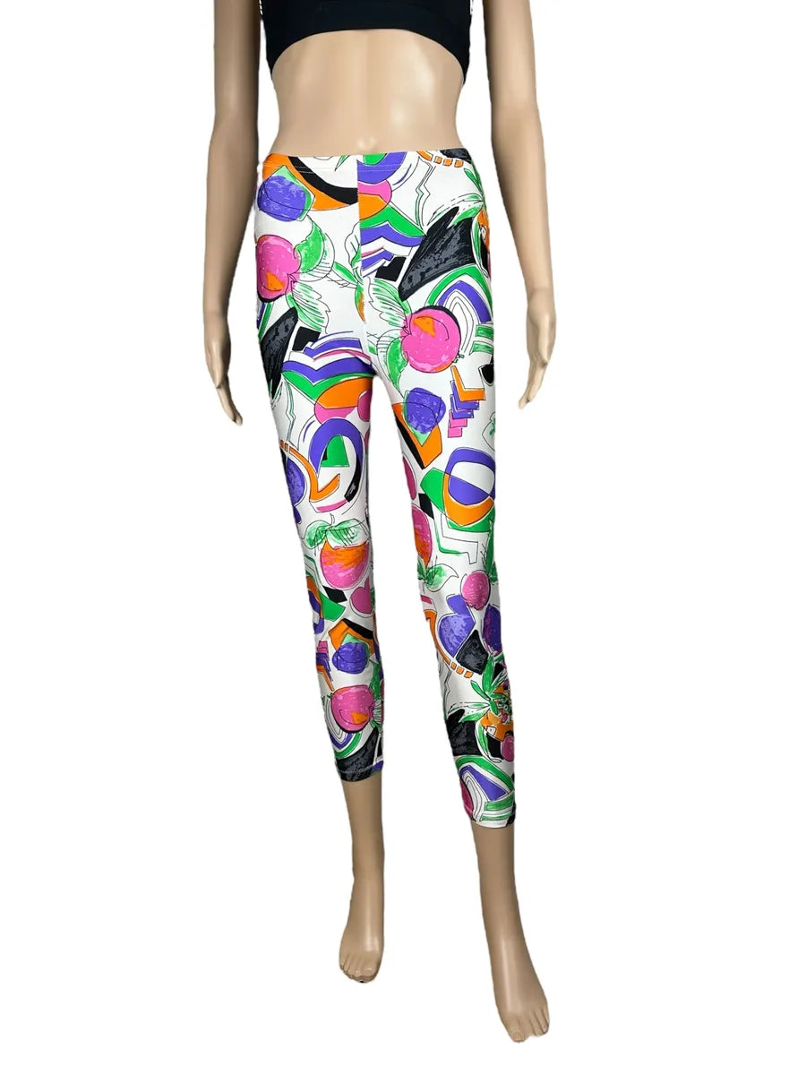 Leggings vintage da donna anni '90