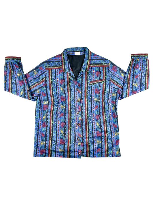 Giacca estiva da donna con fantasia floreale