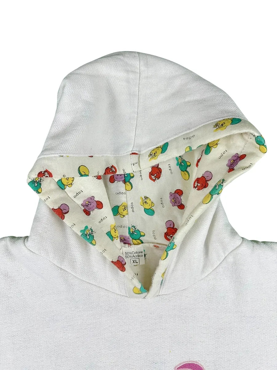 Felpa da donna con cappuccio anni 90