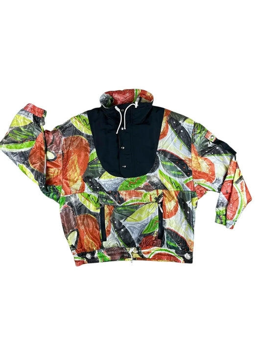 Giubbotto vintage a sacca da uomo a fantasia