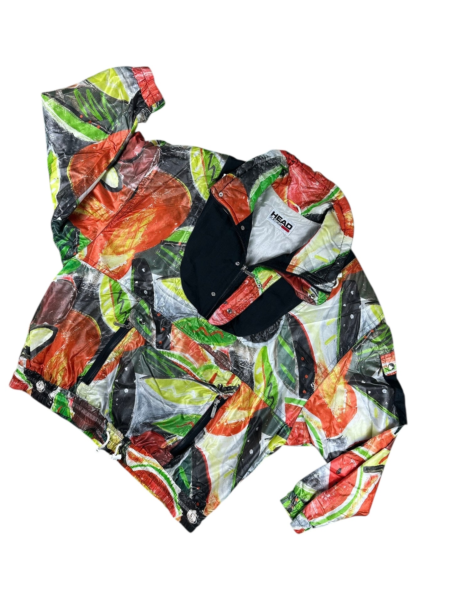 Head Sportswear men's patterned drawstring jacket