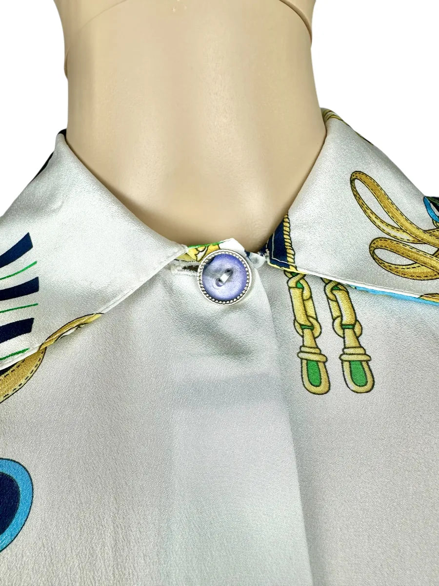 Camicia da donna a fantasia vintage