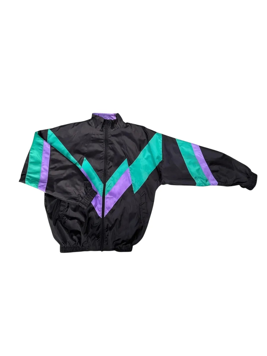 Giacca tuta vintage anni ’80 Bad Taste blu - Taglia M/L (oversize)