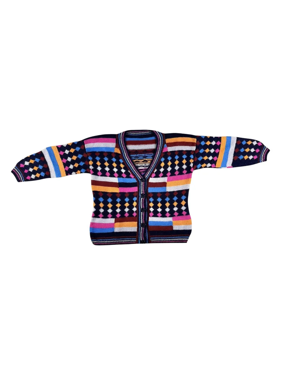 Cardigan vintage sartoriale da donna