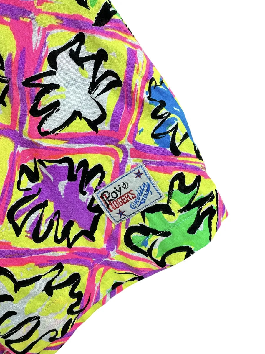 Costume uomo vintage Roy Roger's "Bora Bora" in cotone – Anni '90