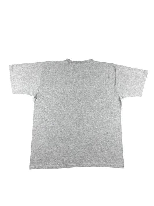 T-shirt vintage Havana Club grigio melange con grafica auto d'epoca