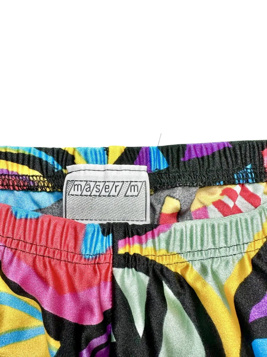 Vintage all-over geometric print leggings