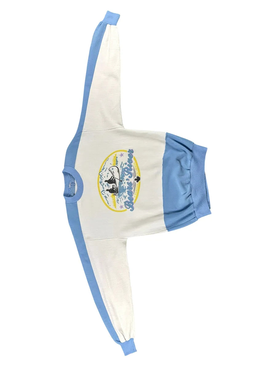 Felpa Unisex Vintage Girocollo "Bears' River" – Bianca e Azzurra - abbigliamento e vestiti vintage