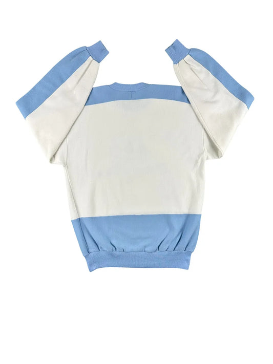 Felpa Unisex Vintage Girocollo "Bears' River" – Bianca e Azzurra - abbigliamento e vestiti vintage