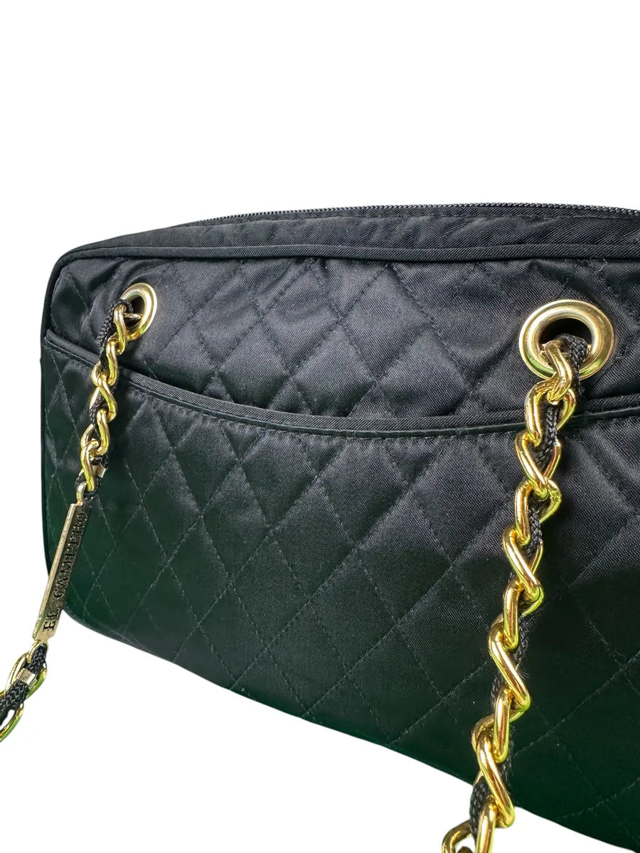Borsa Vintage El Campero Trapuntata Nera a Spalla