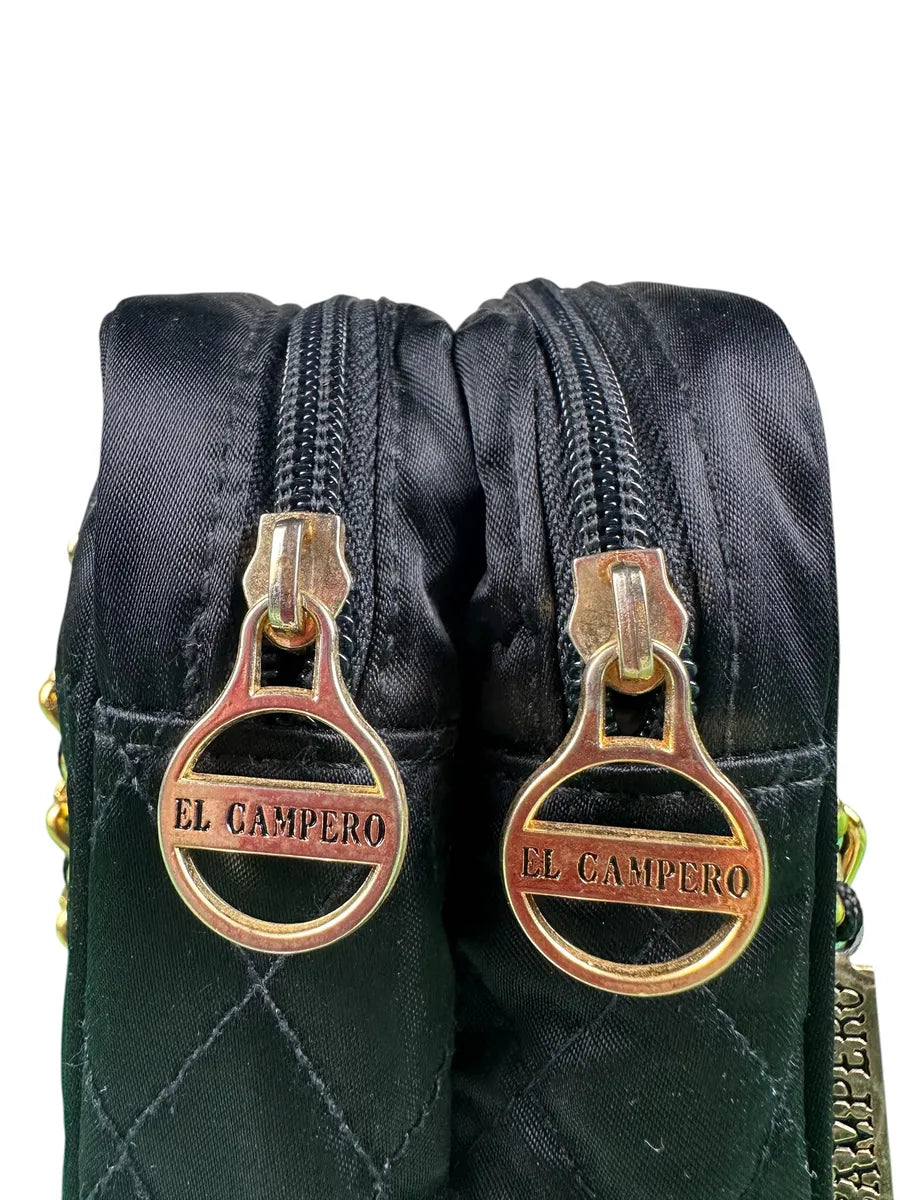 Borsa Vintage El Campero Trapuntata Nera a Spalla