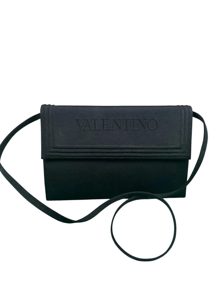 Borsa Vintage Valentino Les Sacs Nera a Tracolla e a Mano