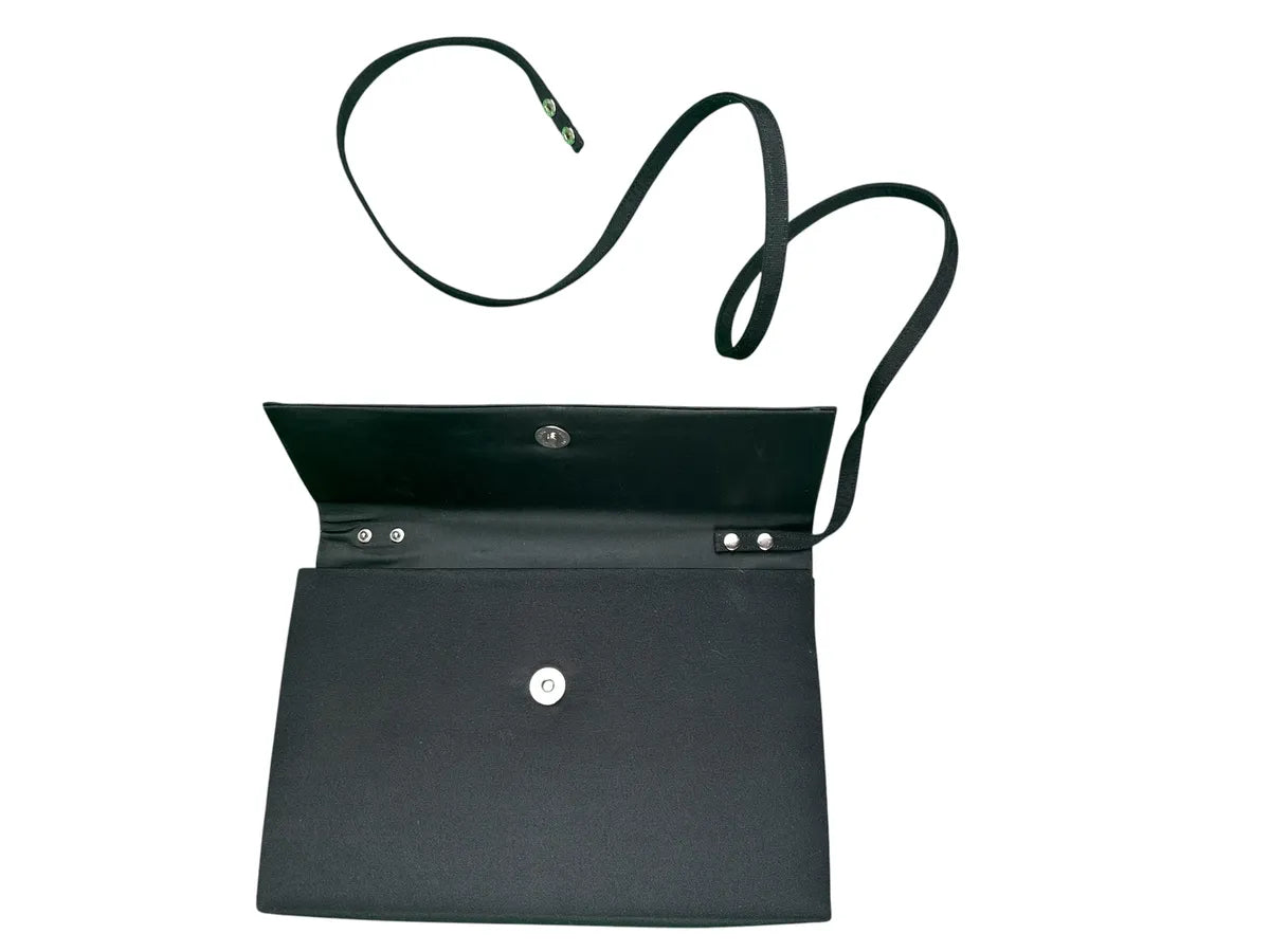 Borsa Vintage Valentino Les Sacs Nera a Tracolla e a Mano