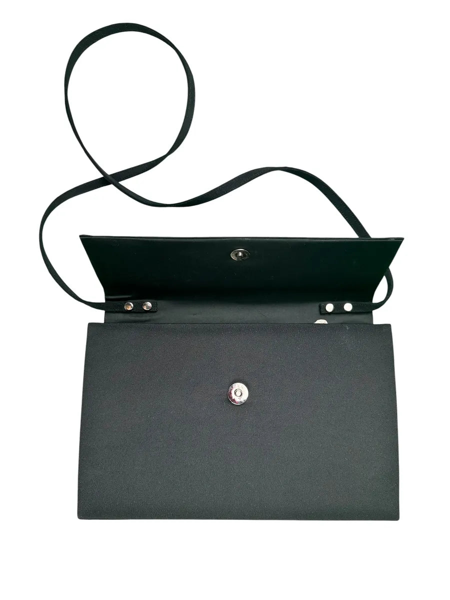 Borsa Vintage Valentino Les Sacs Nera a Tracolla e a Mano