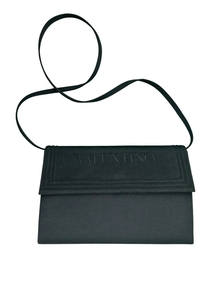 Borsa Vintage Valentino Les Sacs Nera a Tracolla e a Mano