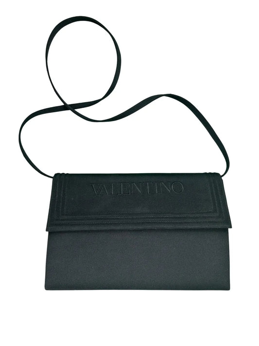 Borsa Vintage Valentino Les Sacs Nera a Tracolla e a Mano - abbigliamento e vestiti vintage