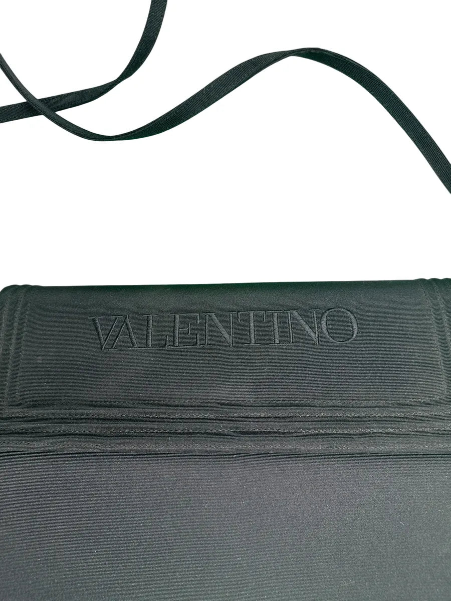 Borsa Vintage Valentino Les Sacs Nera a Tracolla e a Mano